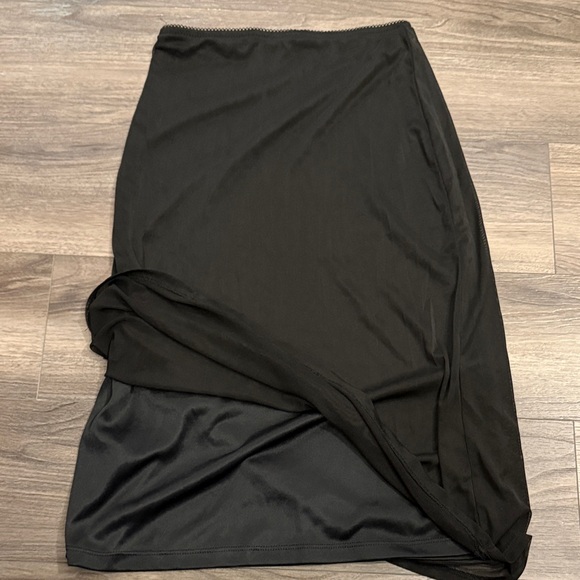 Ardene Black Midi Pencil Skirt - Picture 3 of 3